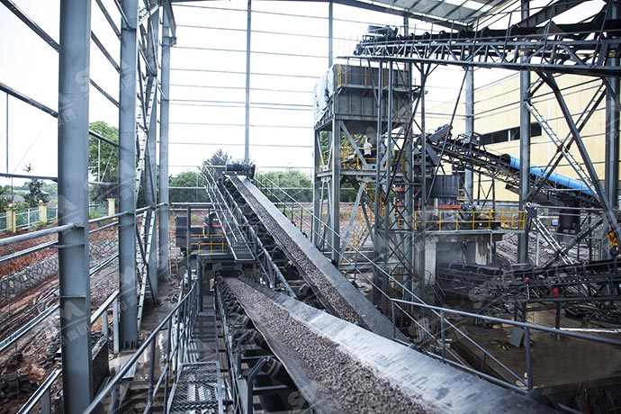 石灰石破碎生产线